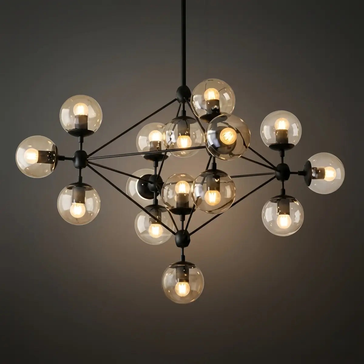 Modern Bubble Cluster Chandelier